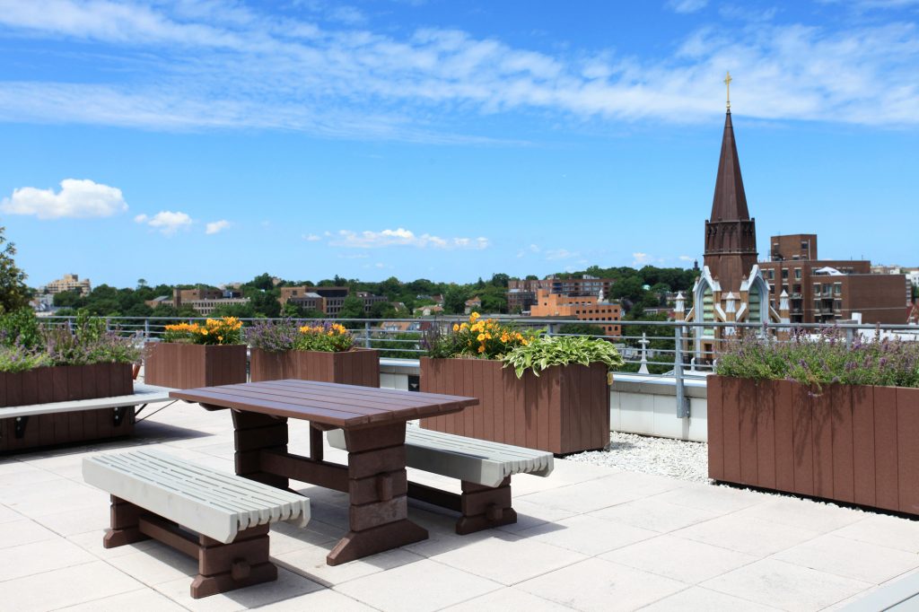 Rooftop terrace